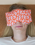 Augenkissen orange-pink
