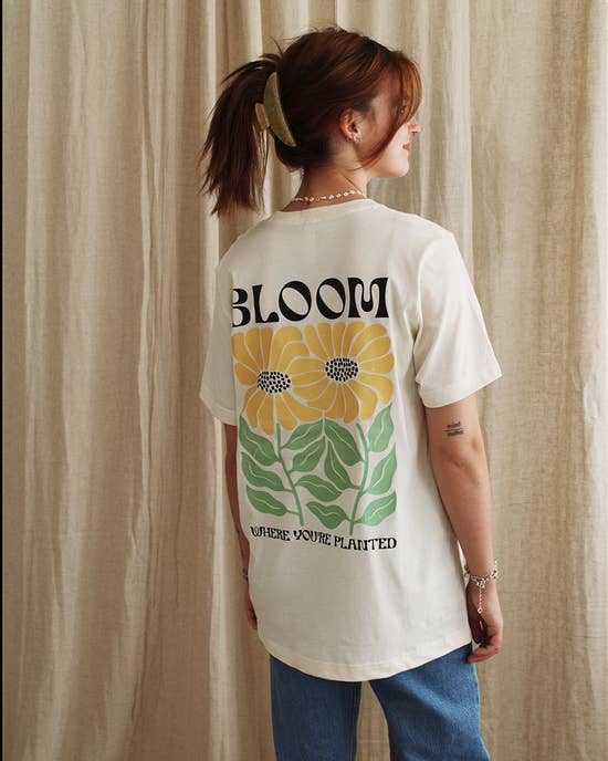 T-Shirt BLOOM, natur