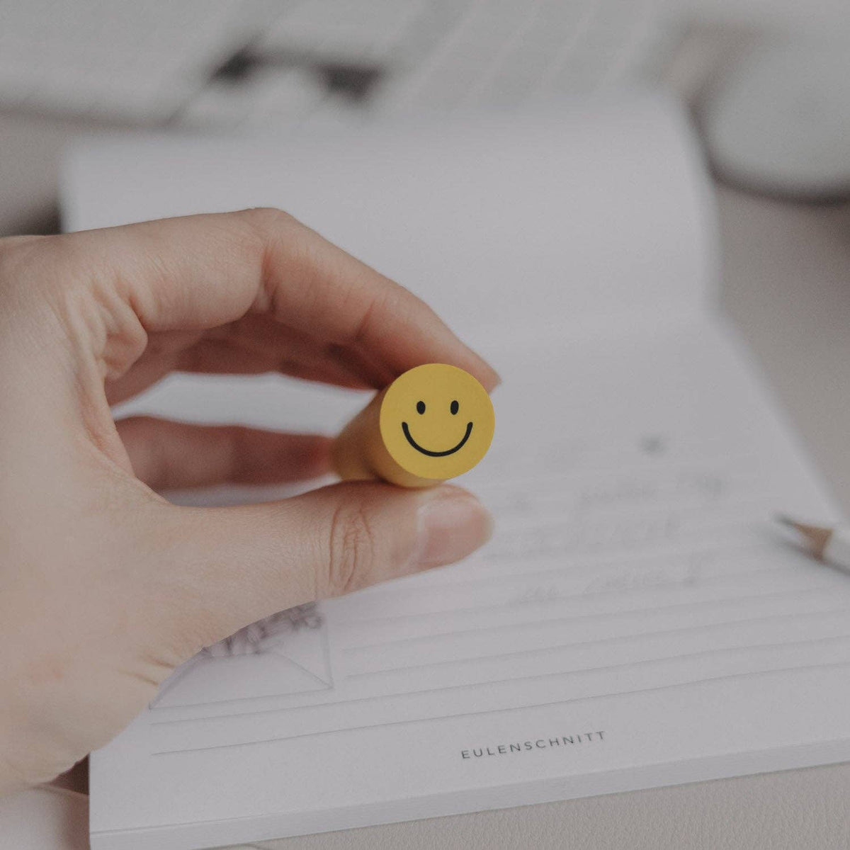 Radiergummi Smiley