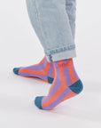 Mädchensocken gestreift Summer