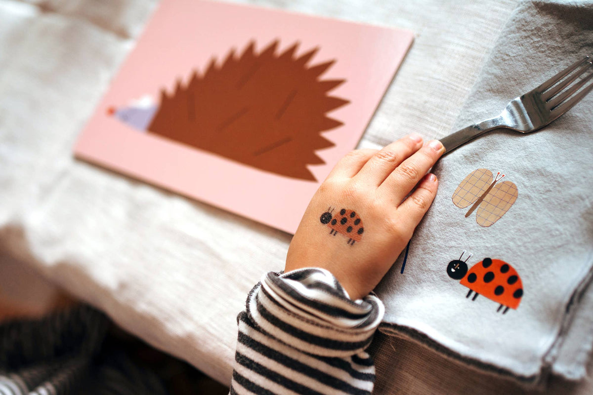 Kindertattoos Marienkäfer &amp; Co.