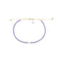 Perlenarmband Mutiara blau-orange