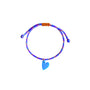 Armband Lume Charms - Herz blau