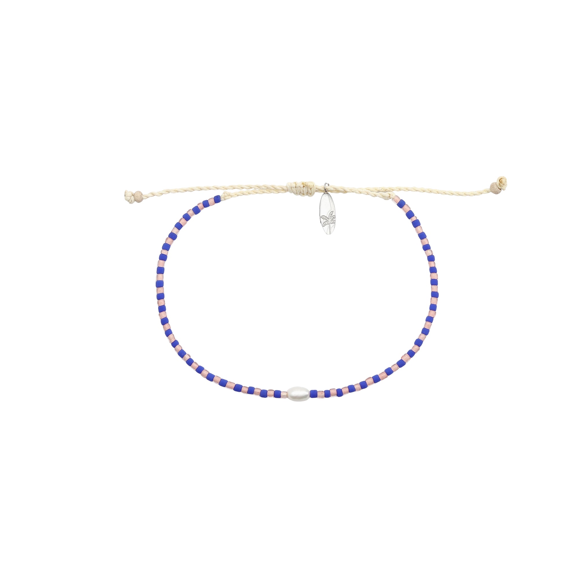 Perlenarmband Mutiara marine-orange