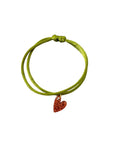Armband Lume Charms festlich - Herz kupfer