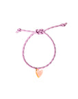 Armband Lume Charms - Herz neonorange