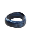 Resin-Armband dunkelblau, Ø ca. 6.7 cm