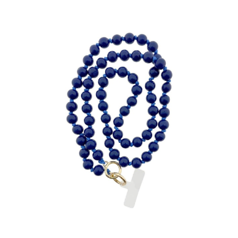lange Handykette blau