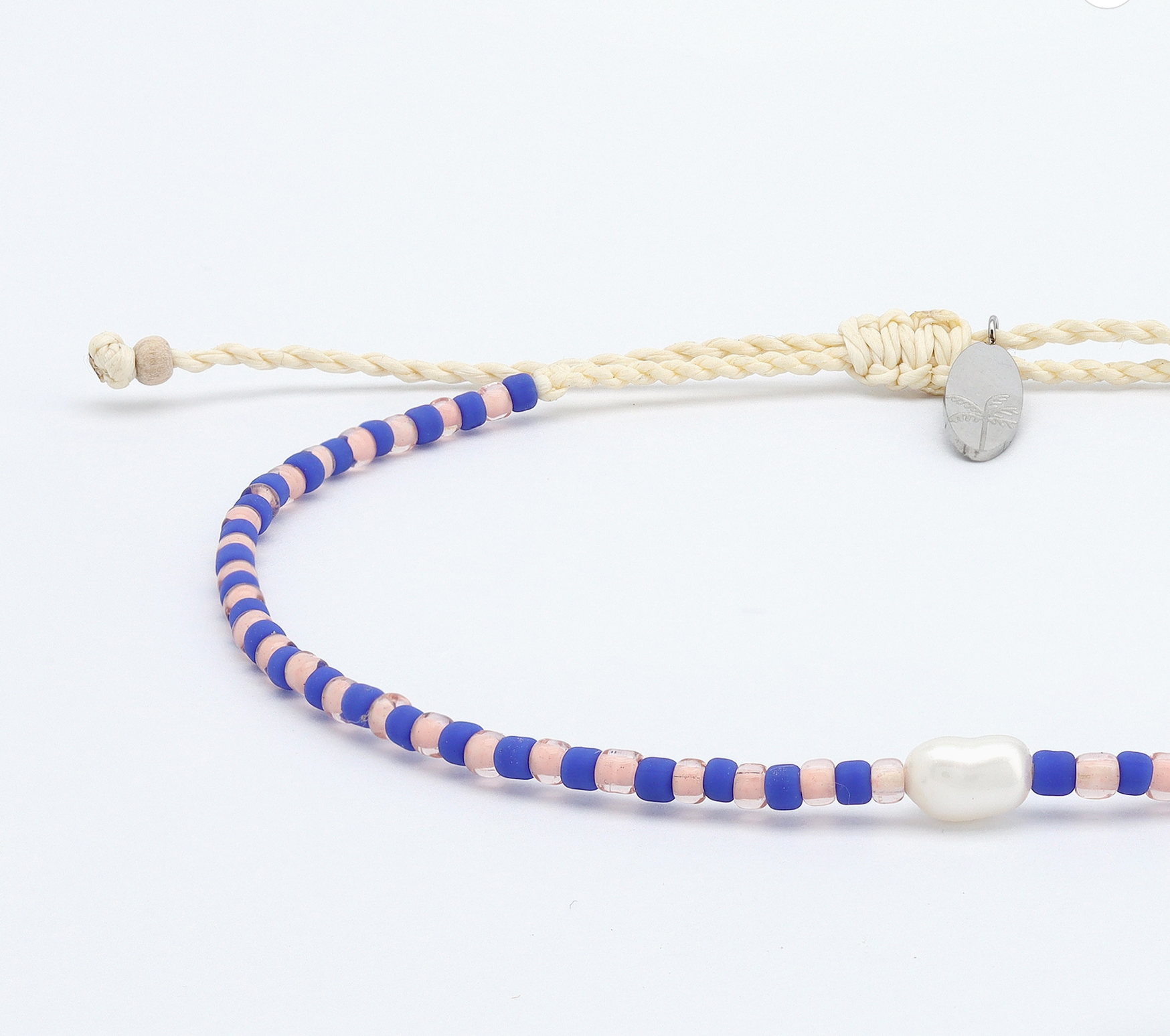 Perlenarmband Mutiara marine-orange