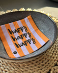 Papierservietten Happy, 25 x 25 cm