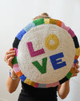 gefülltes Kissen LOVE, ca. 40 cm