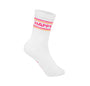 Damensocken Happy Neon
