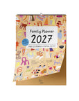 Familien-Kalender 2027 mit Poster + Aufklebern