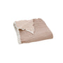 Musselin Decke Emil puder, 140x200 cm