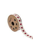 Geschenkband Herzen, 5m
