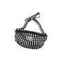 Gürteltasche Vichy, schwarz-weiss