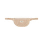 Gürteltasche gestreift, sand-beige