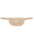 Gürteltasche gestreift, sand-beige