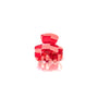 Haarspange Lollipop rot-rosa