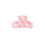 Haarspangen Streifen Milchshake, pink/beige