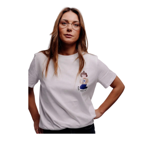 T-Shirt BOOK LOVER weiss - NUR AUF VORBESTELLUNG