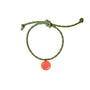 Armband Lume Charms - Smile neonpink