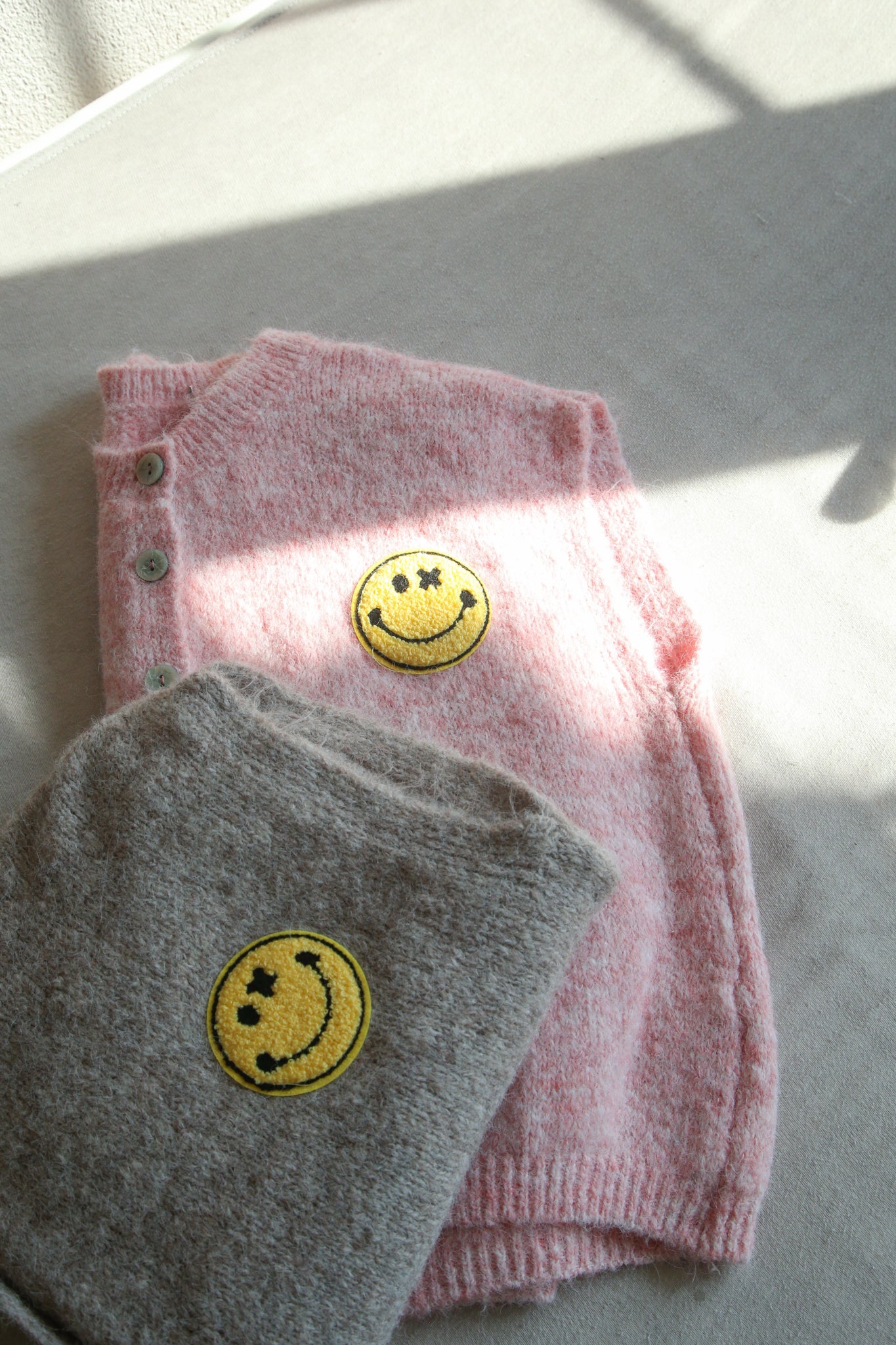 ärmellose Strickweste rosa, One Size