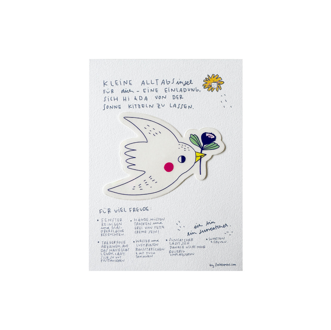Suncatcher - flieg kleiner Vogel
