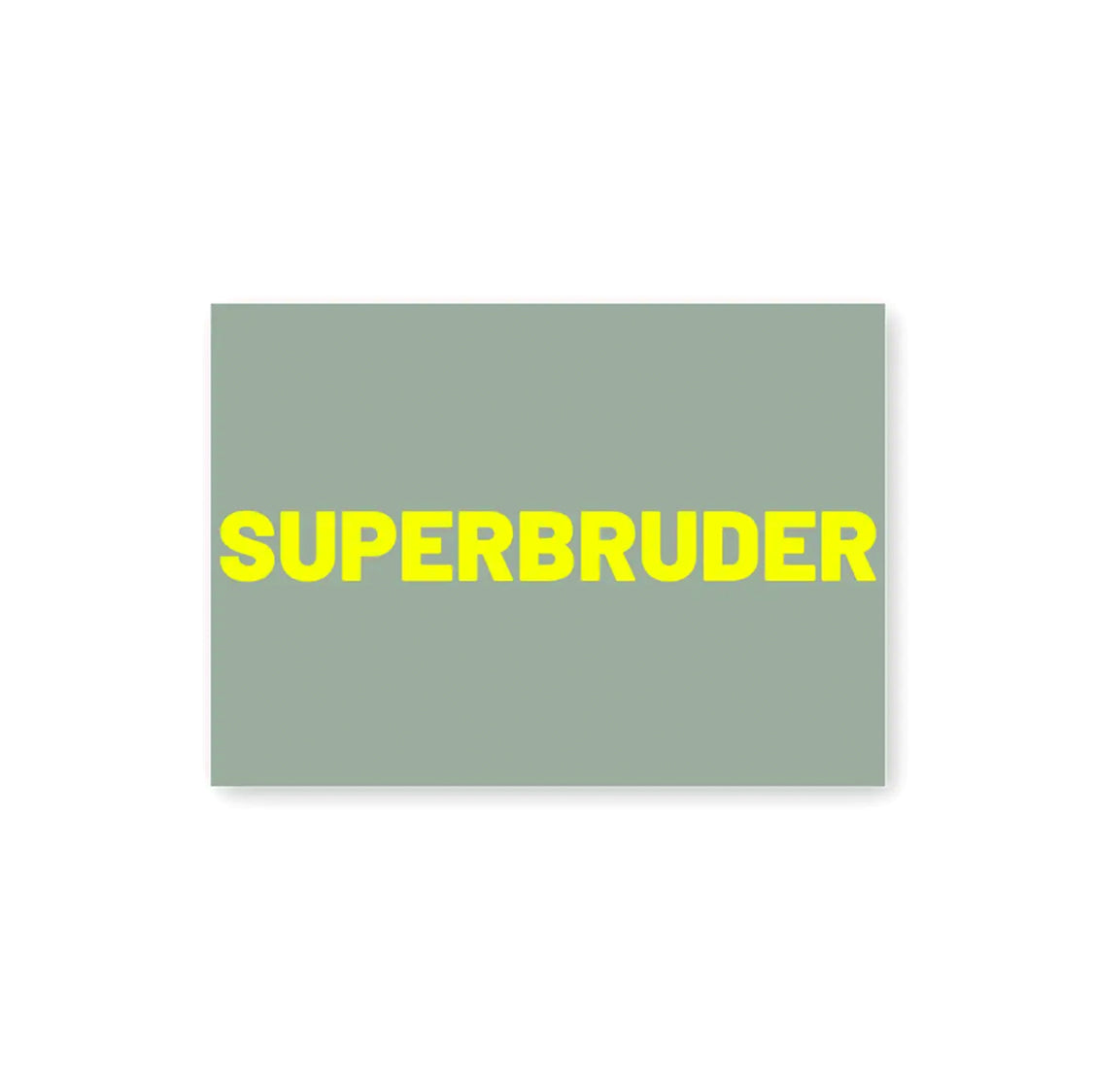Postkarte - SUPERBRUDER