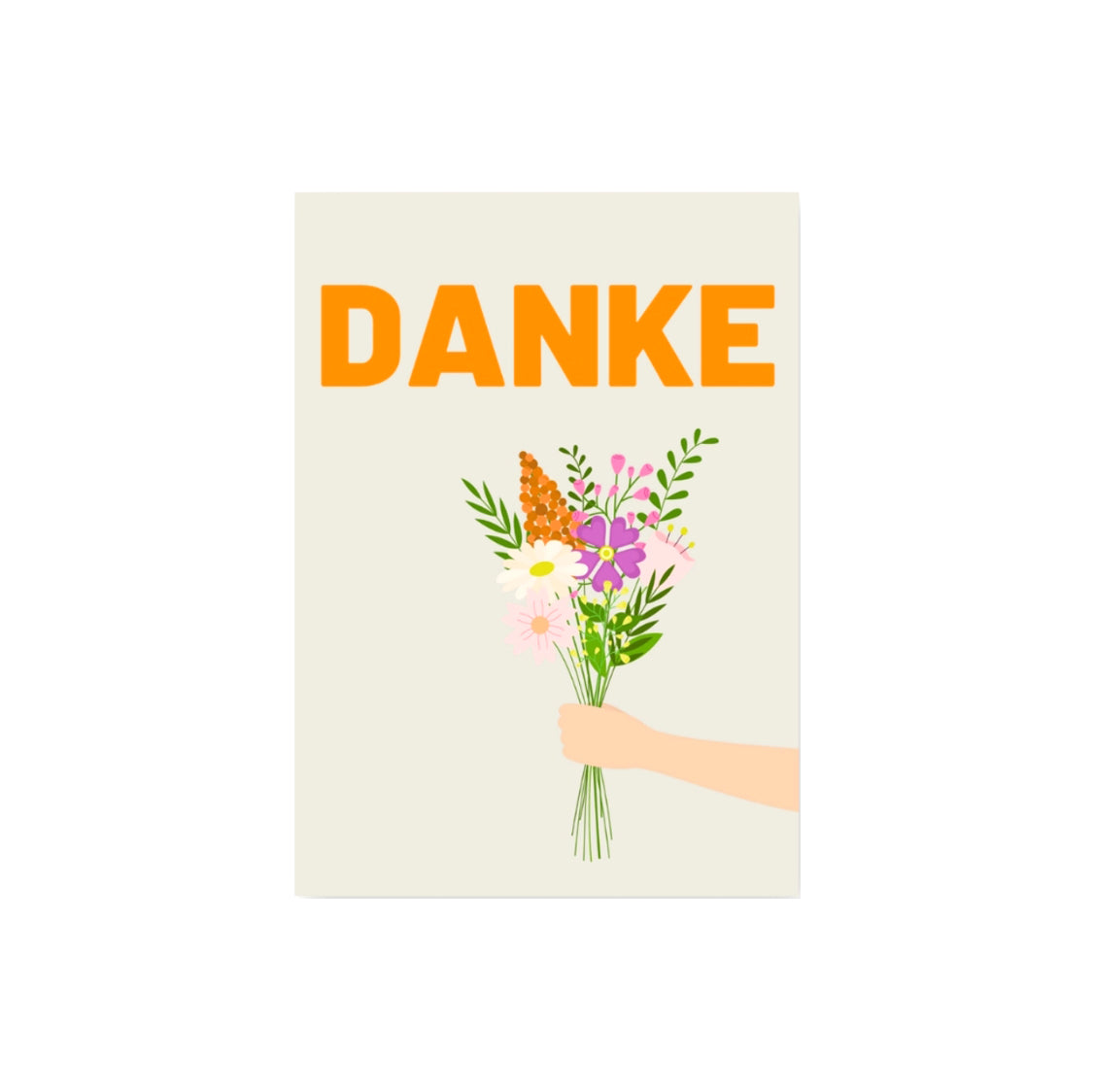 Postkarte - DANKE