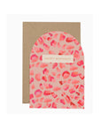 Geburtstagskarte Neon-Leopard