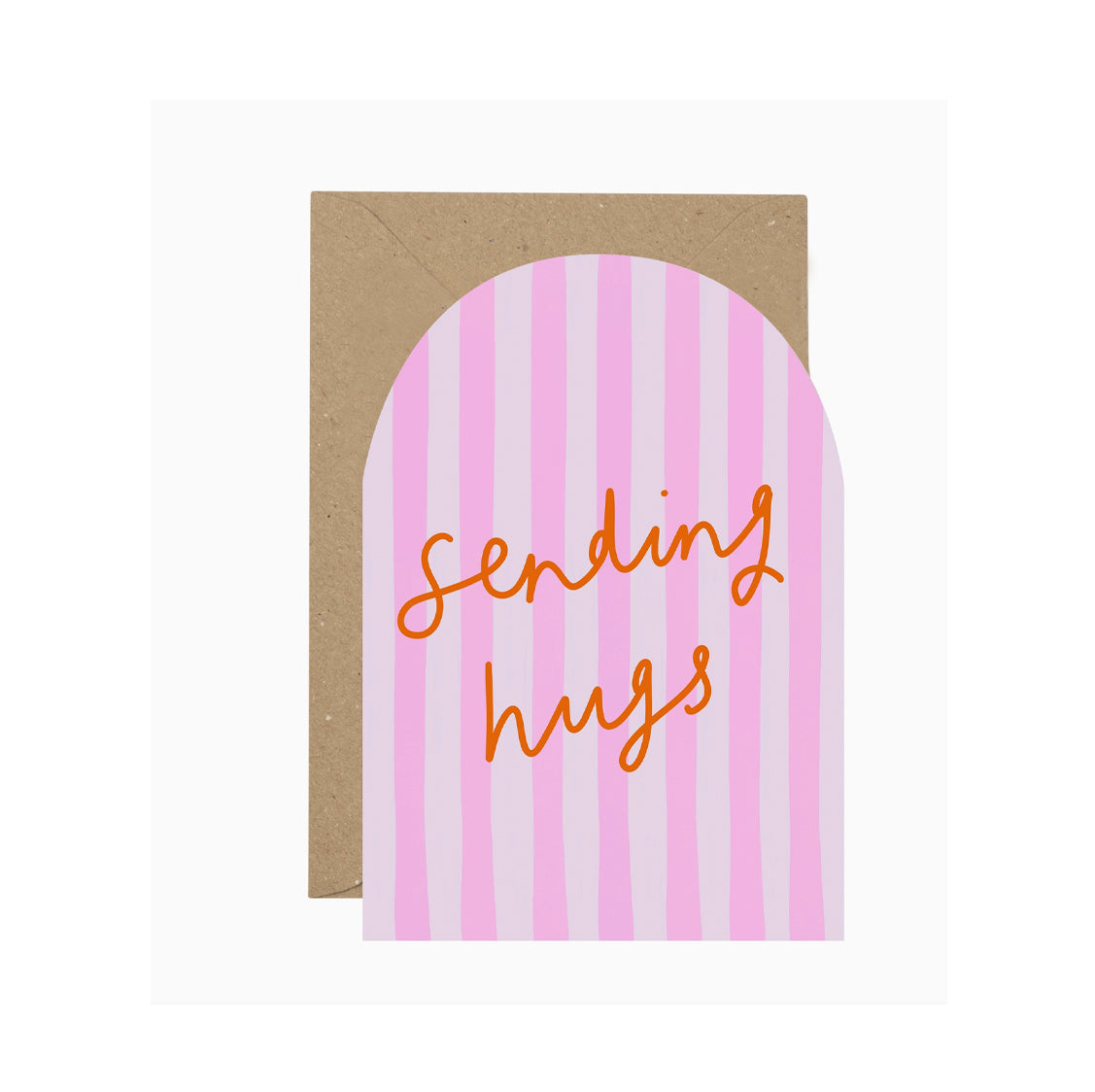 Postkarte sending hugs