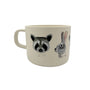 Kindertasse Aquarelltiere