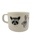 Kindertasse Aquarelltiere