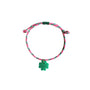 Armband Lume Charms - Kleeblatt grün