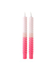 LED-Spiralkerze Amour Toujours - 2er-Set, 25cm hoch