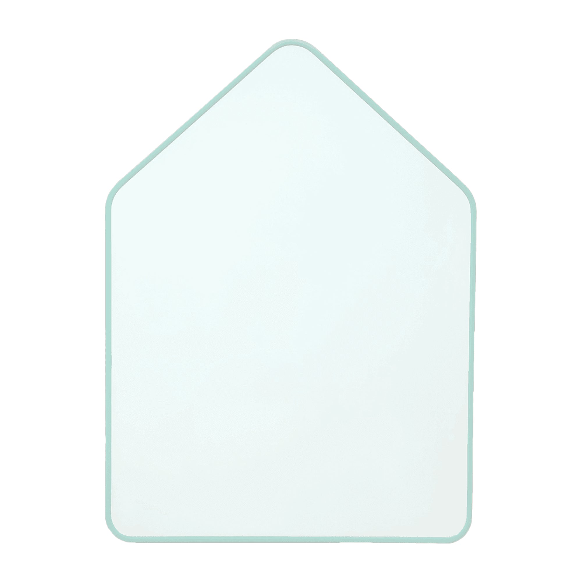 Magnettafel Whiteboard in Hausform opalin, 42 x 57.5 cm