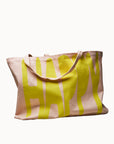 Tasche HAPPY natur-gelb, 48x14x42 cm