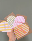 Postkarte sending hugs