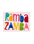 Postkarte Rambazamba bunt