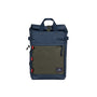 Rolltop-Rucksack dunkelblau/khaki, One Size 48x28x12 cm