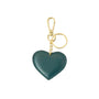Schlüsselanhänger Herz petrol-pistazie