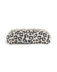 Schreiberetui Leopardenmuster beige, 15x10 cm