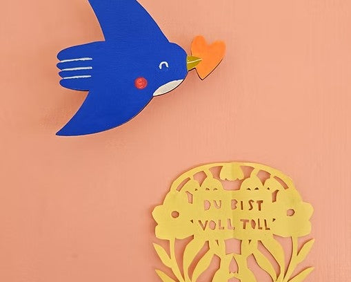 Wandschmuck Schwalbe