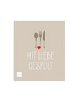 Schwammtuch mit Liebe gespült