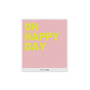 Schwammtuch OH HAPPY DAY rosa-gelb