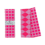 Seidenpapier gemustert neonpink-lila