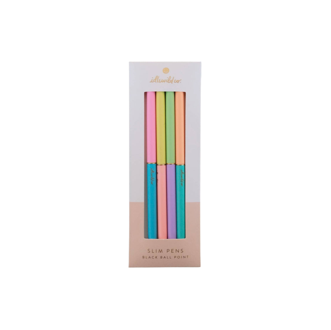 Slim Pens Vierer-Set, Duo-Ton Neons