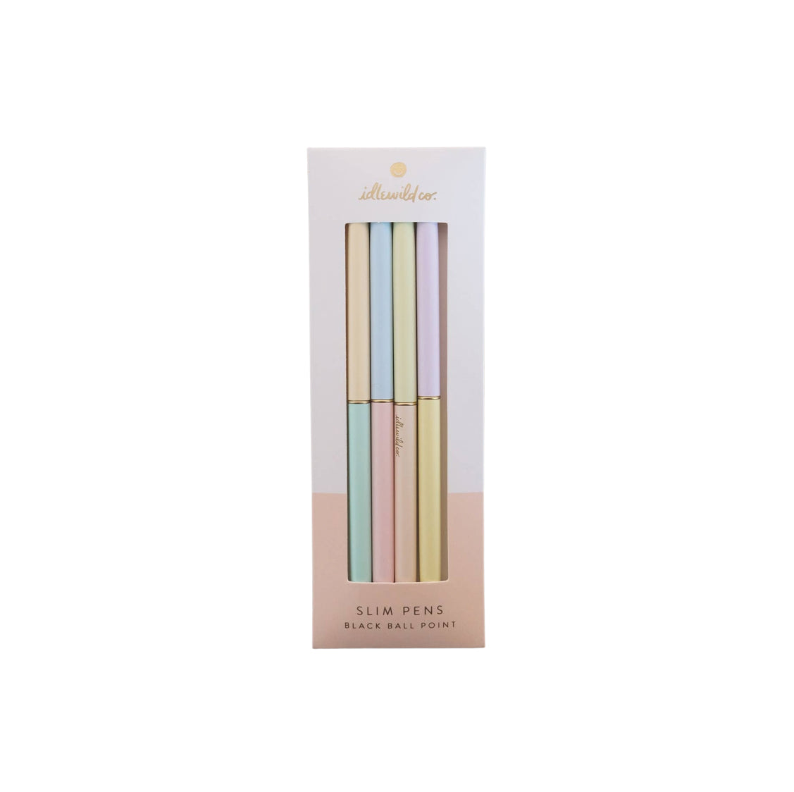 Slim Pens Vierer-Set, Duo-Ton Pastellfarben