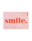 Bodenmattte Smile rosa-pink, 75x50 cm